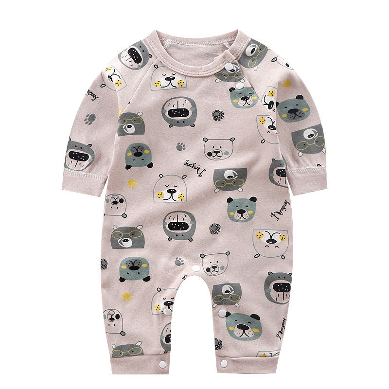 Sainishops™Romper Long sleeved Cotton Romper Baby Clothes