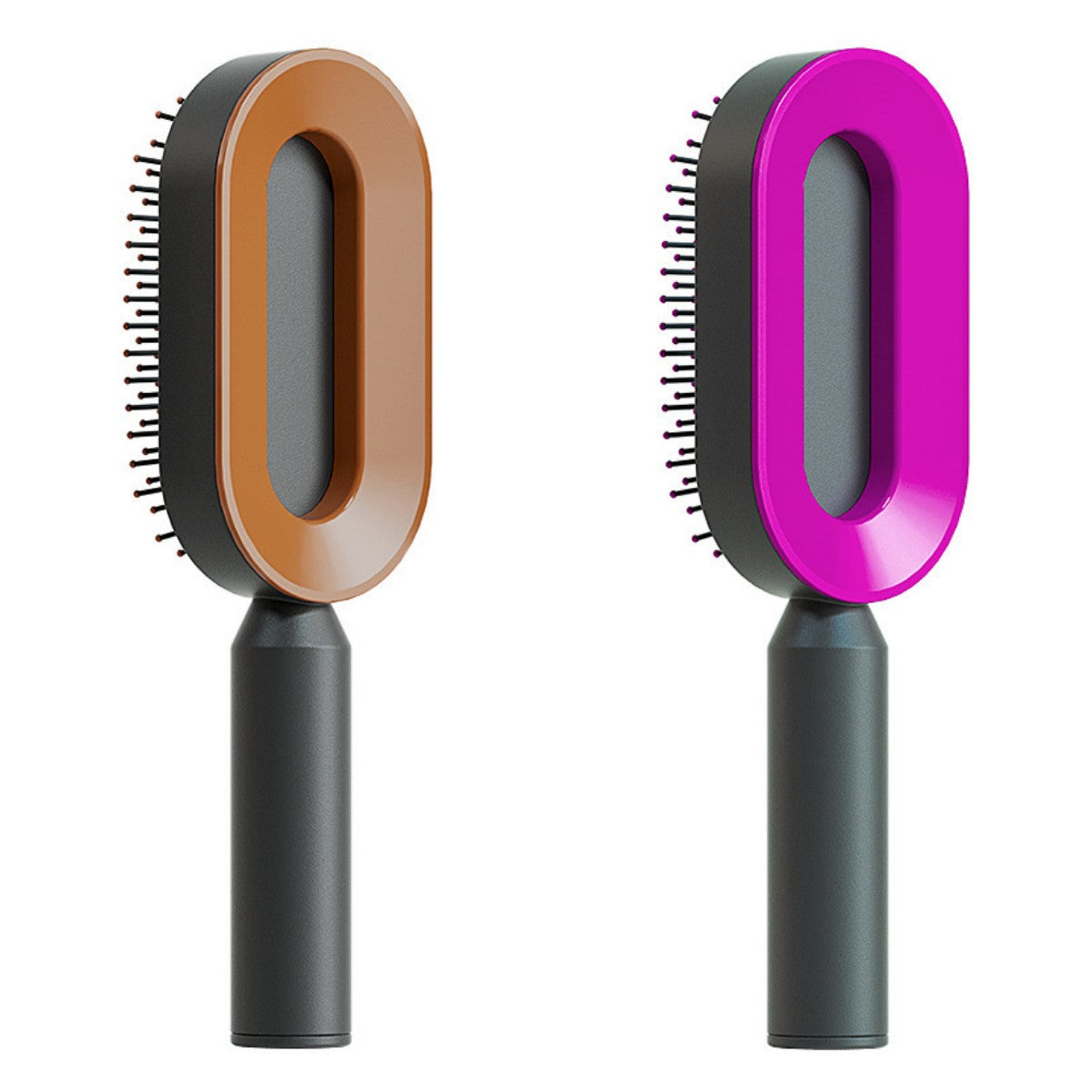 Self Cleaning Hair Brush Anti-Static Scalp Massage Comb