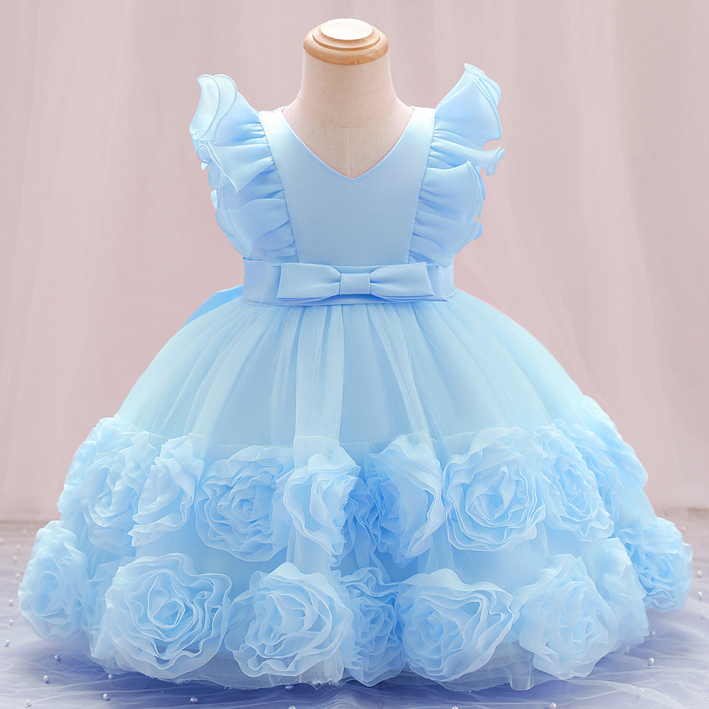 Sainishops™Girls Children s Vest Princess Dress