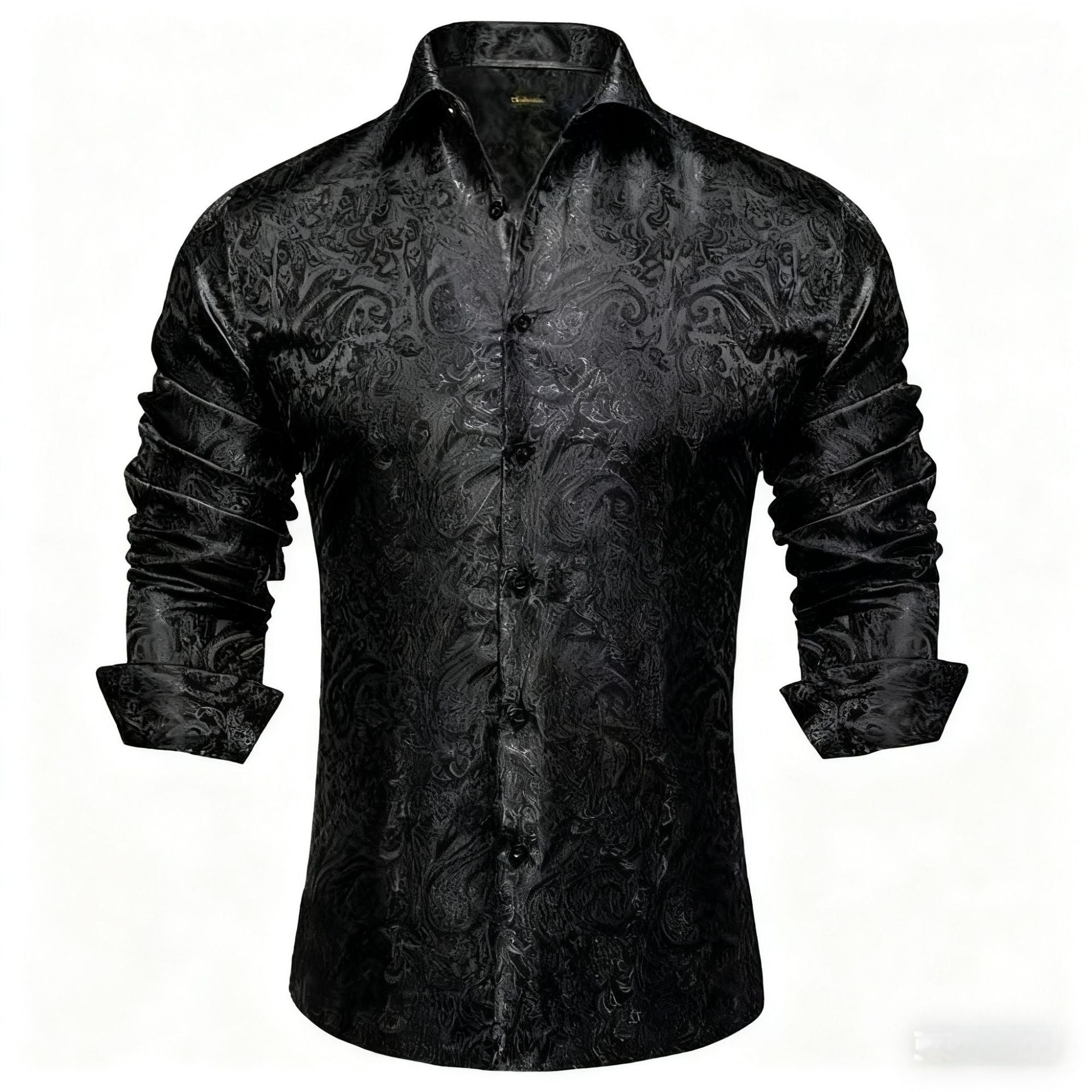 Stylish Lapel, Loose-fitting Casual Sports Button-up Shirt For Men