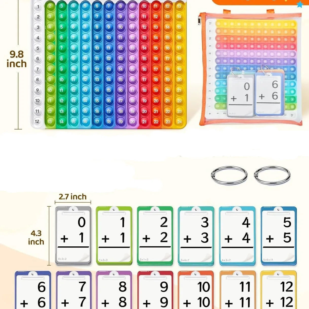 Multiplication And Division Flash Memory Card