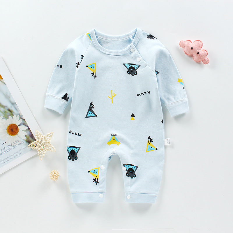 Sainishops™Romper Long sleeved Cotton Romper Baby Clothes