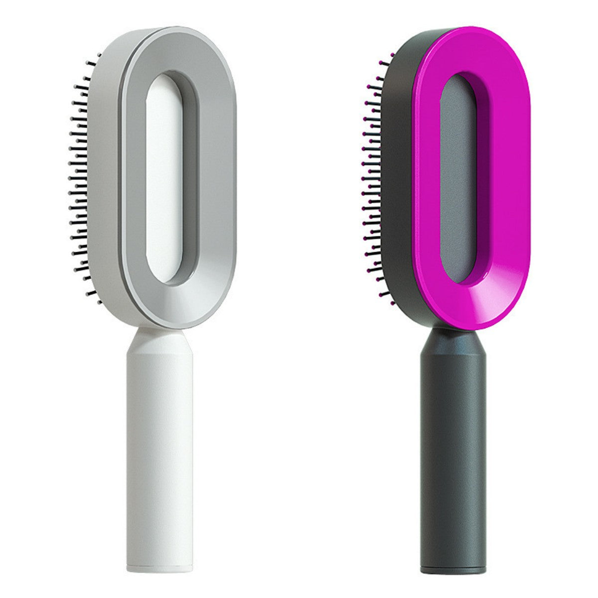 Self Cleaning Hair Brush Anti-Static Scalp Massage Comb