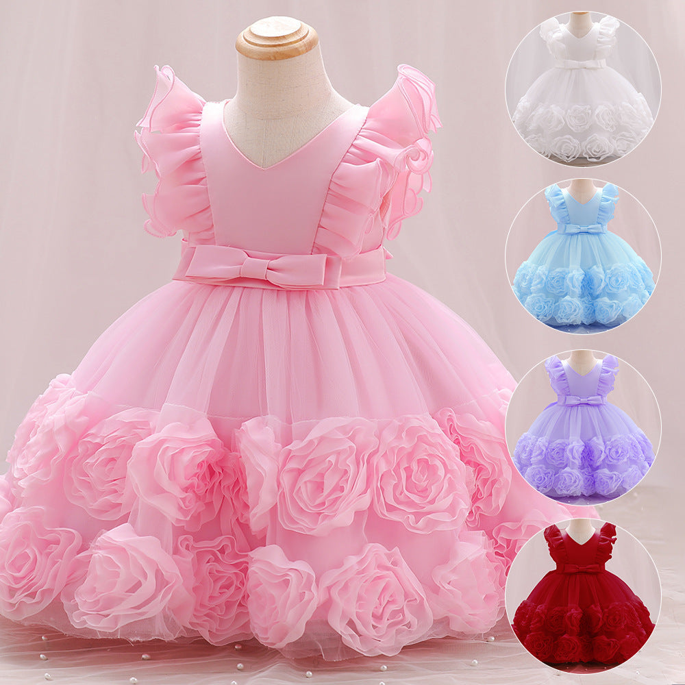 Sainishops™Girls Children s Vest Princess Dress