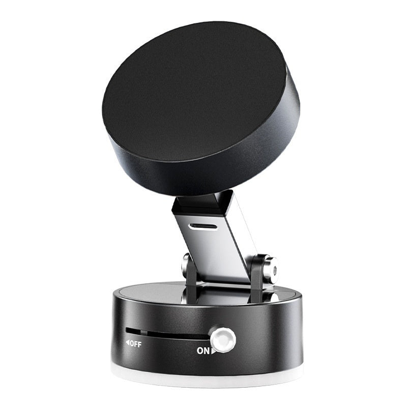 Strong Vacuum Suction Magnetic Car Bracket – 360° Rotation Phone/GPS Mount