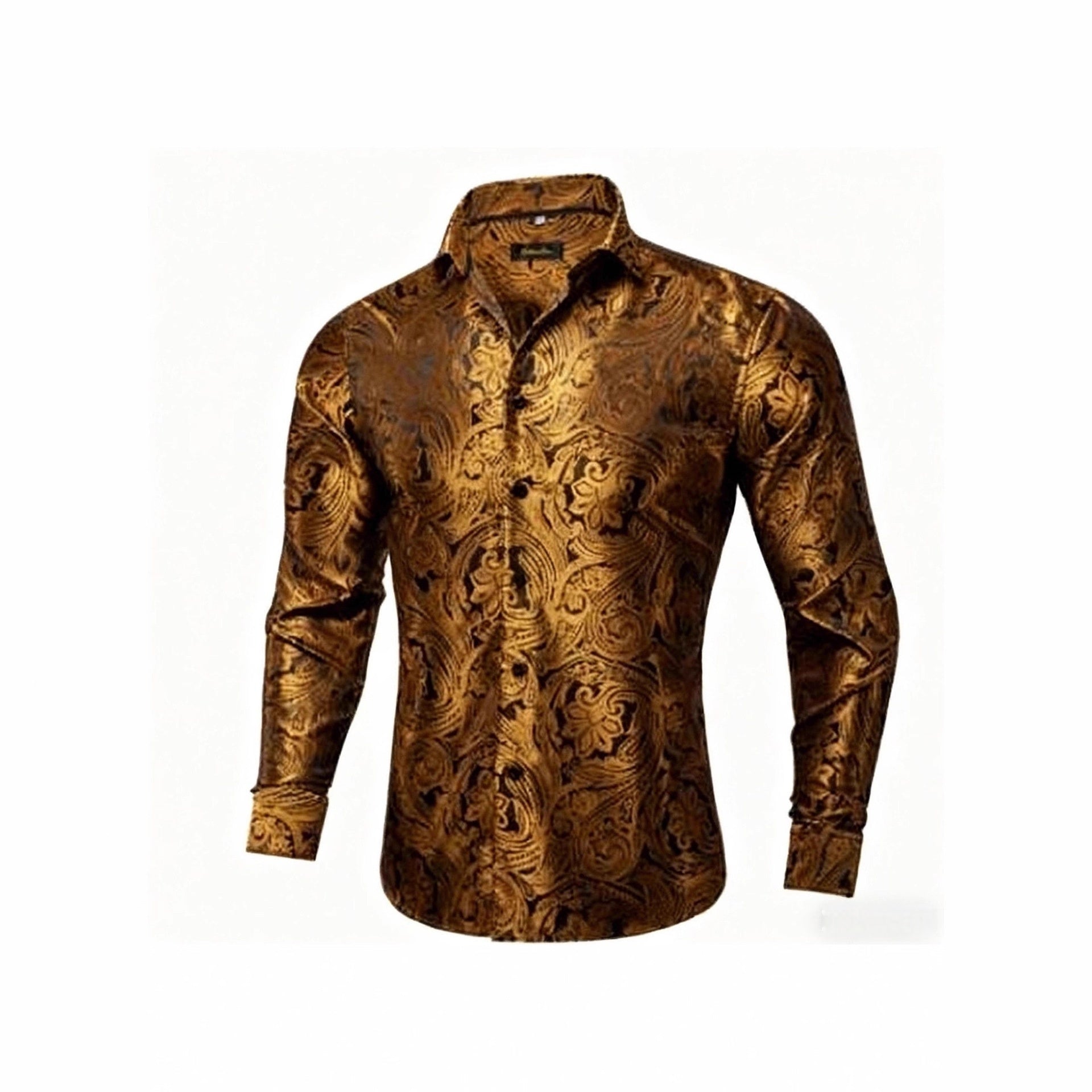 Stylish Lapel, Loose-fitting Casual Sports Button-up Shirt For Men