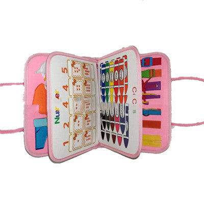 Sainishops™New Busy Book Children s Busy Board Dressing And Buttoning Learning Baby