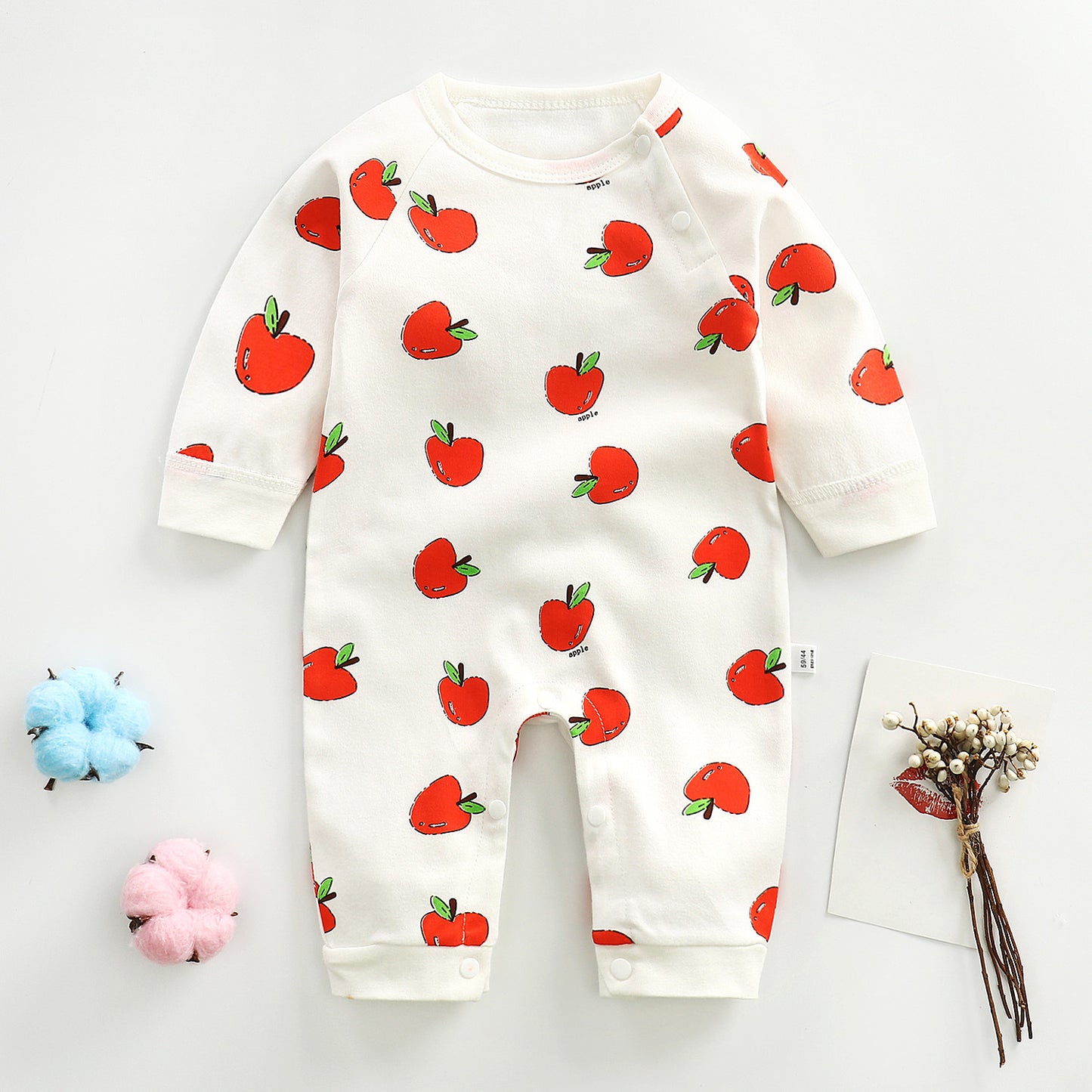 Sainishops™Romper Long sleeved Cotton Romper Baby Clothes