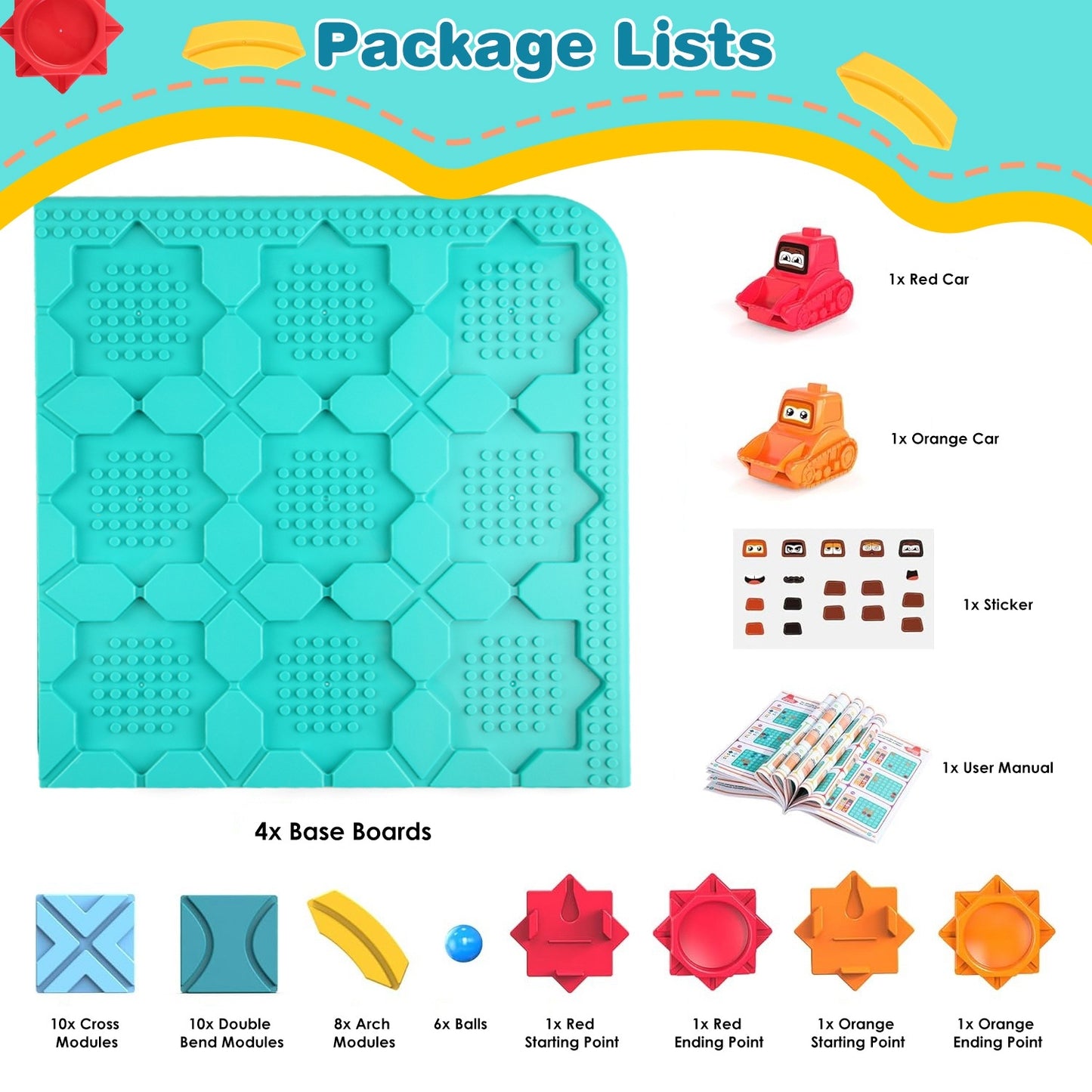 Kids Logical Road Builder Toy