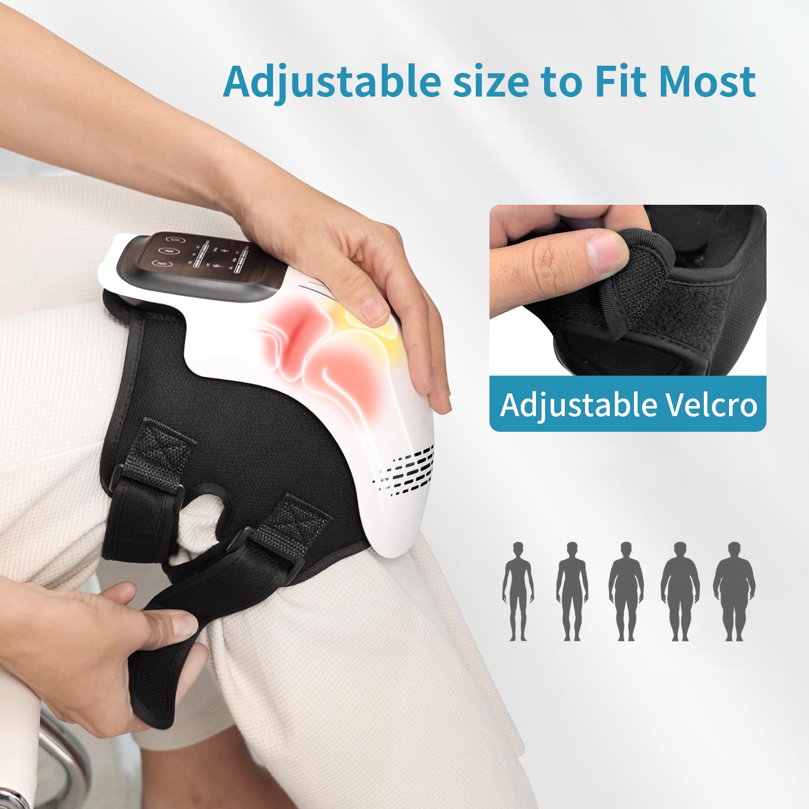 Electric Intelligent Kneading Heating Knee Massager for Home