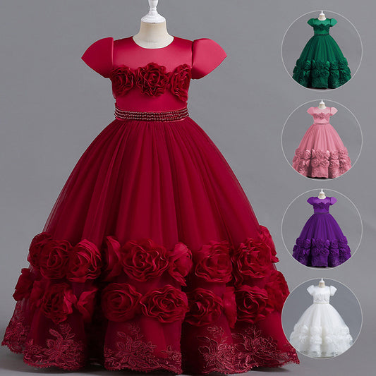 Sainishops™Children s Fashionable Personalized Princess Dress