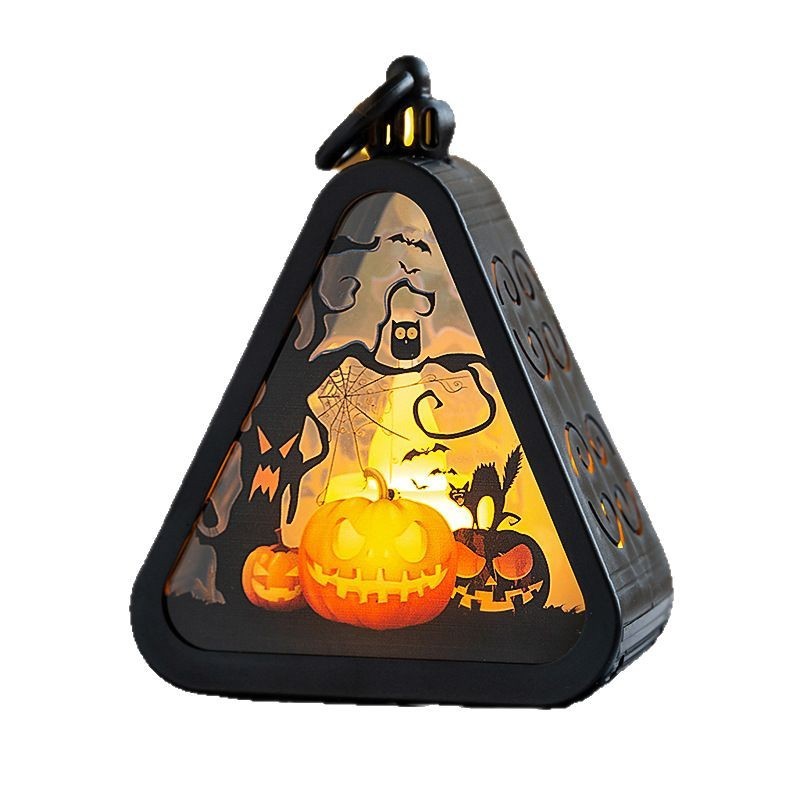 Sainishops™Halloween Decorations Portable Pumpkin Lamp Layout Props