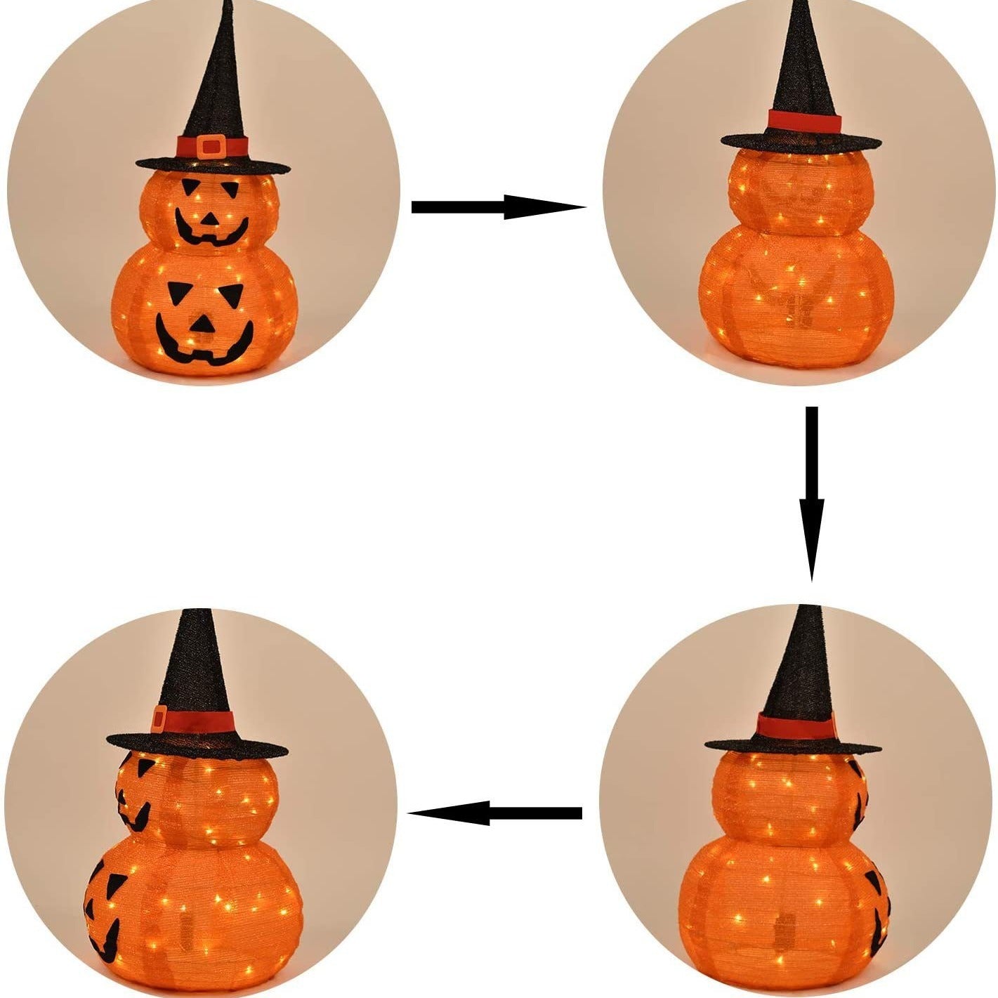 Halloween Collapsible Pumpkin Decorations