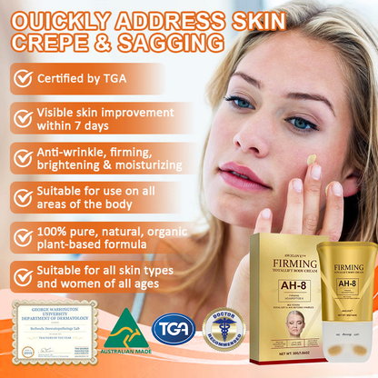 Sainishops™AH 8 Bee Venom Firming Total Lift Body Cream Clinically Tested by Dermatologists