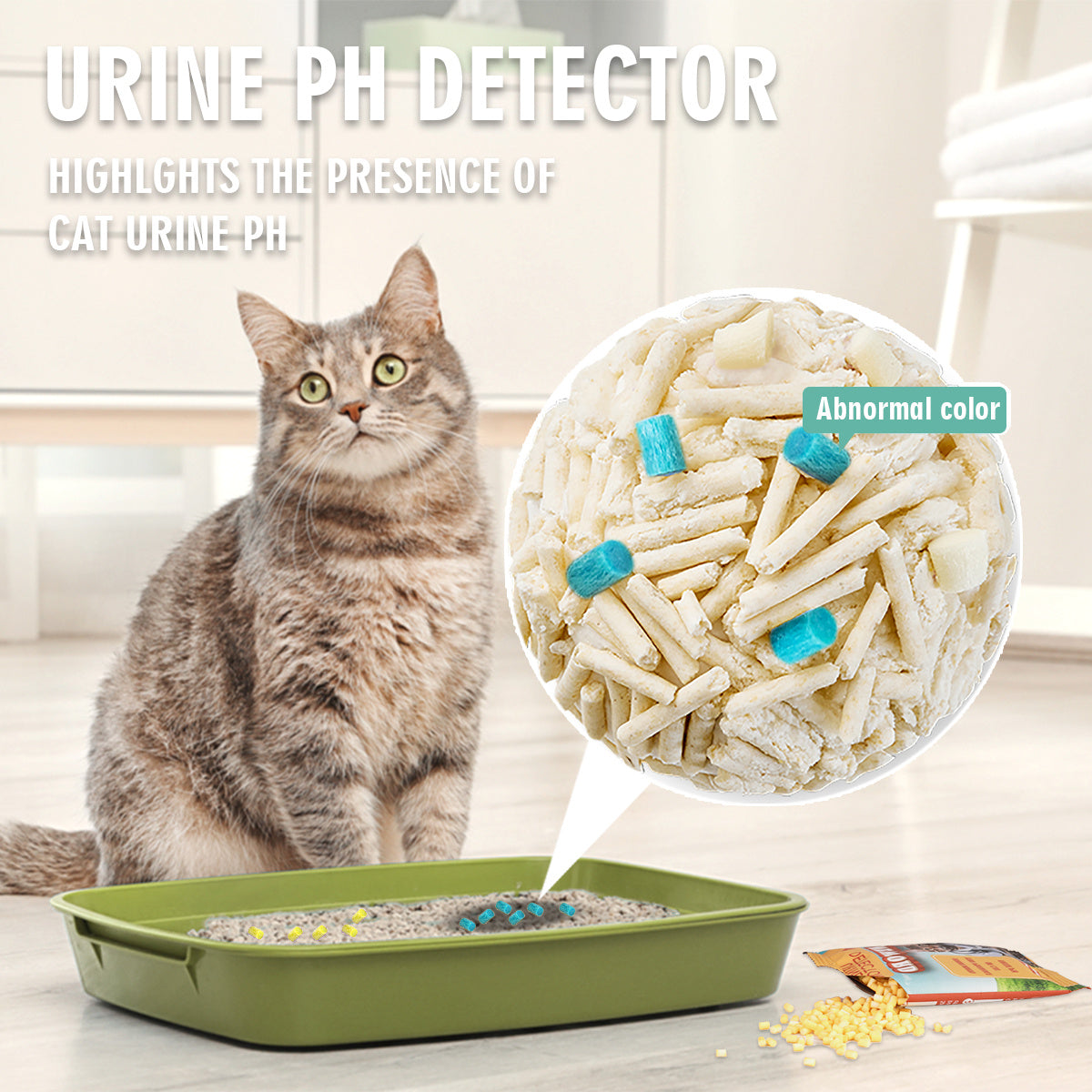 Sainishops™Cat Litter Self Checking Particles