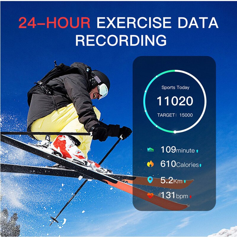 Wasserdichte Comet Smartwatch für Outdoor-Sportarten 