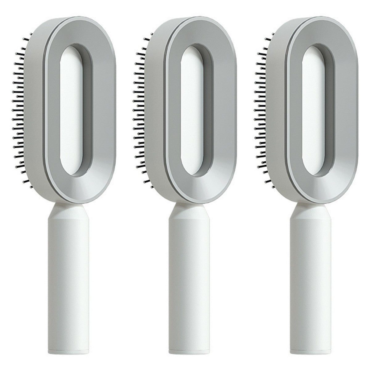 Self Cleaning Hair Brush Anti-Static Scalp Massage Comb