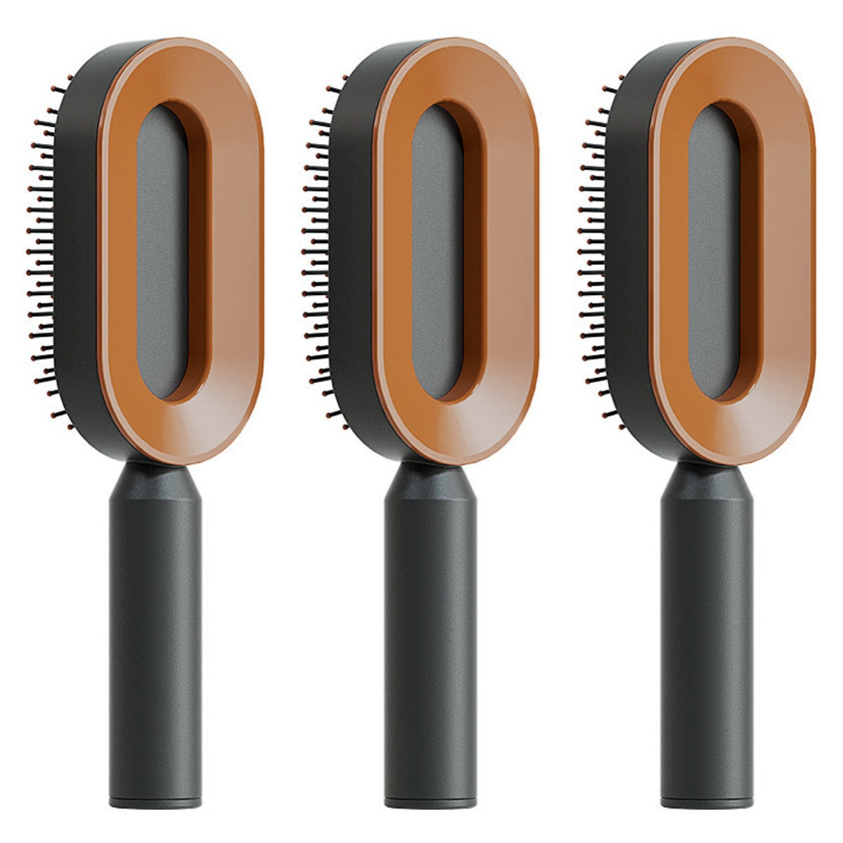 Self Cleaning Hair Brush Anti-Static Scalp Massage Comb