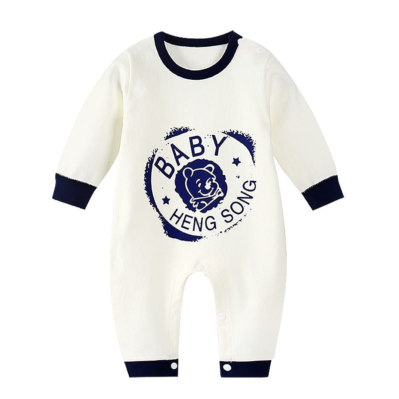 Sainishops™Romper Long sleeved Cotton Romper Baby Clothes