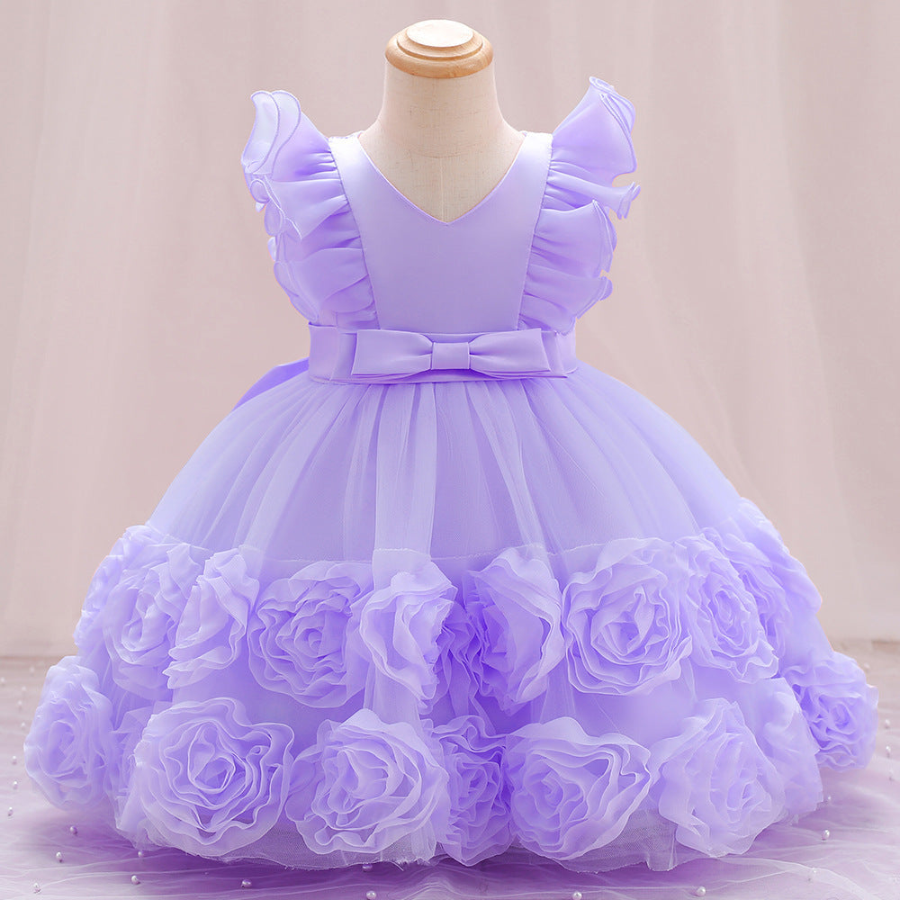Sainishops™Girls Children s Vest Princess Dress