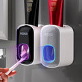 Wall Mounted Automatic Toothpaste Dispenser Bathroom Set