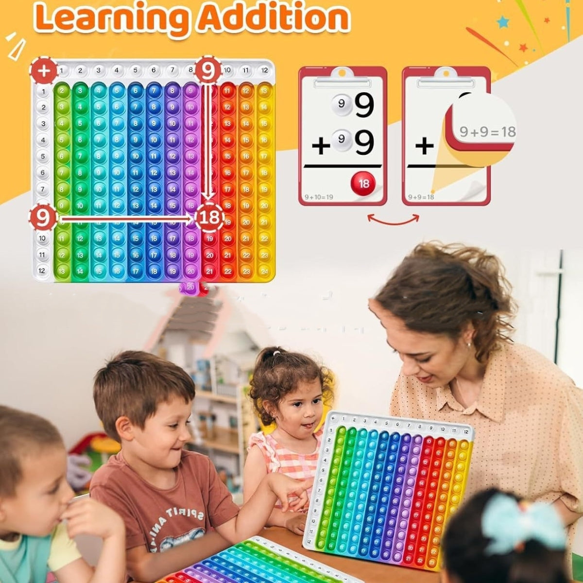 Multiplication And Division Flash Memory Card