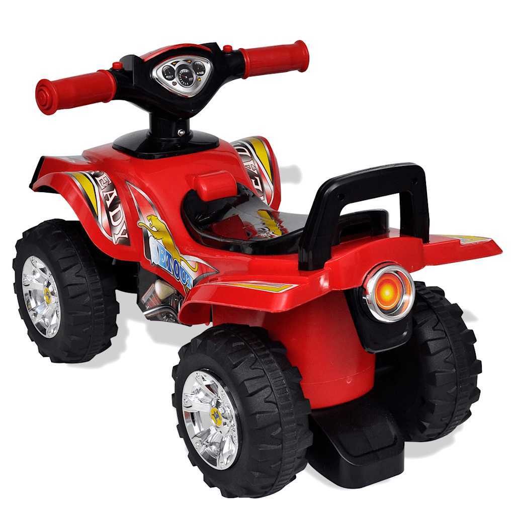 Sainishops™Ride on quad for children with sound and light