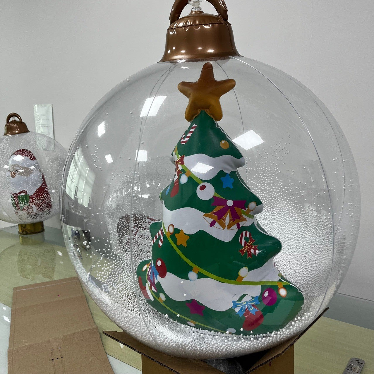 Sainishops™Inflatable Christmas Ball Hanging Crafts