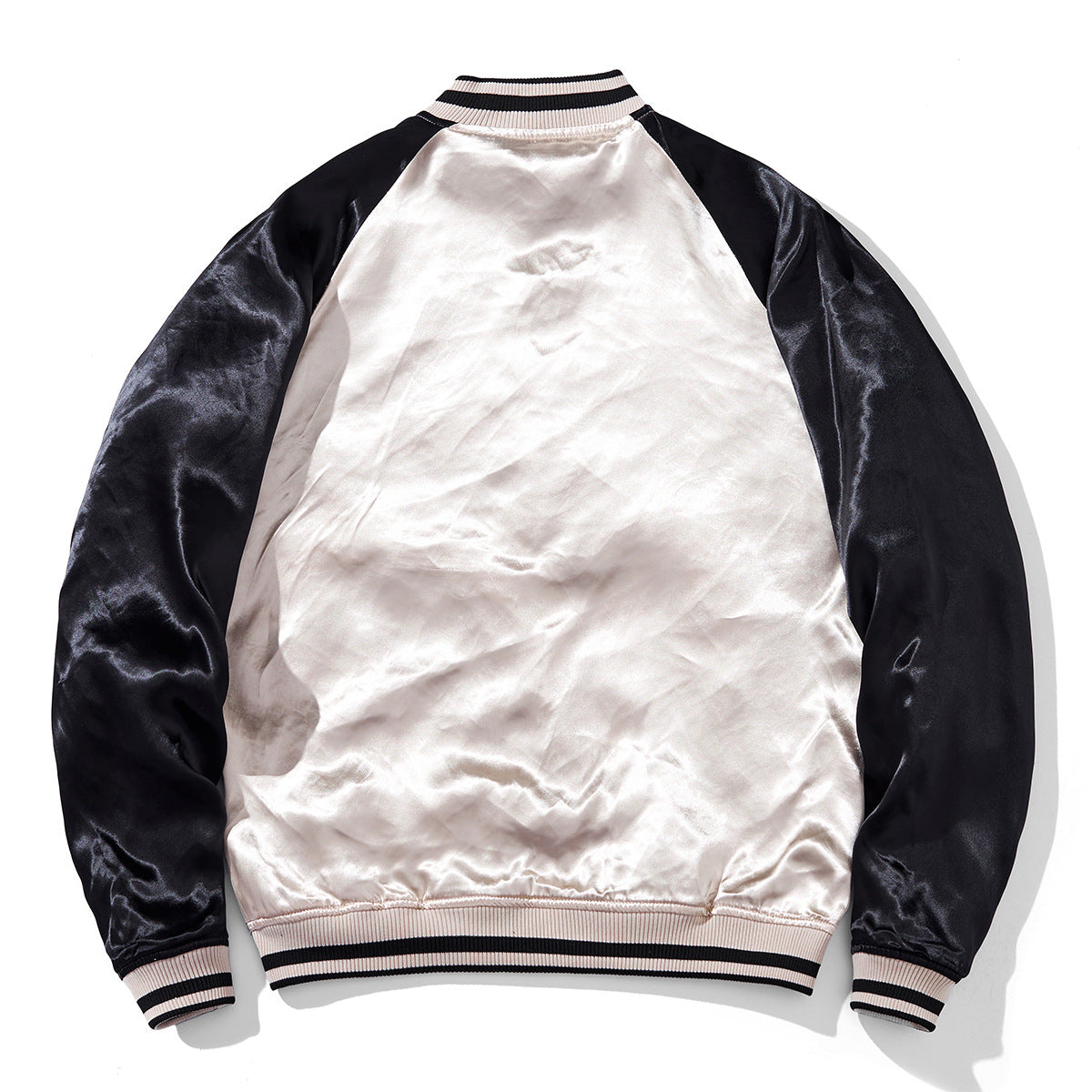 Robuste, wendbare Baseballjacke mit Stickerei