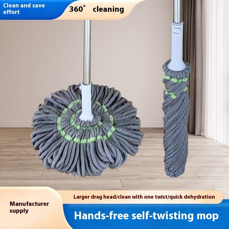Rotating Hand Washing Free Self-drying Water Mop