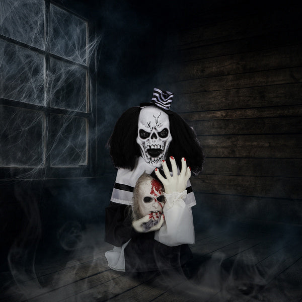 Sainishops™Halloween Decoration Scary Clown Sound Actived Party Decor