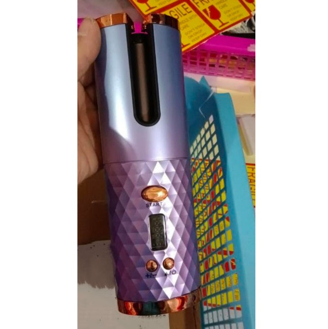 Lockenstab mit USB-Kabel, kabellos, multifunktional, aufladbar