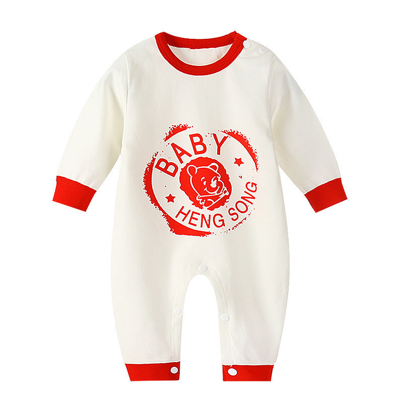 Sainishops™Romper Long sleeved Cotton Romper Baby Clothes