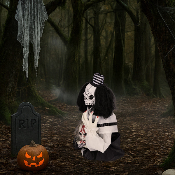 Sainishops™Halloween Decoration Scary Clown Sound Actived Party Decor
