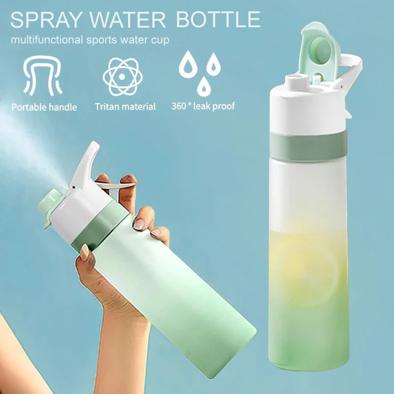 Large Capacity Spray Water Bottle for Girls
