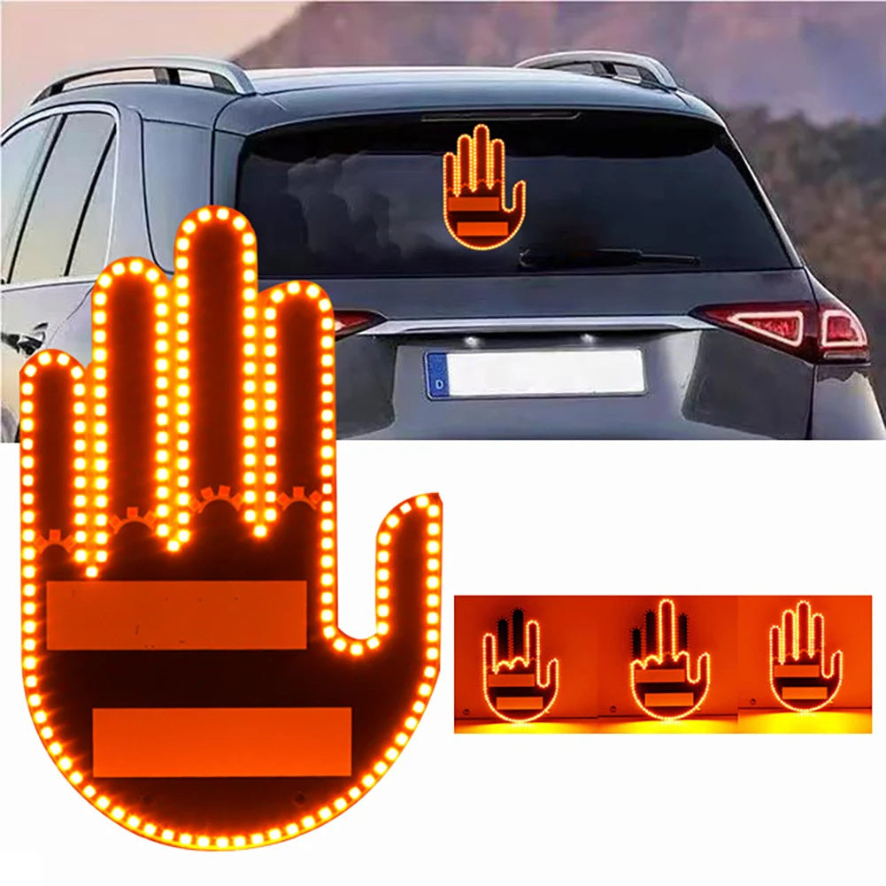 Sainishops™Funny Car LED Display Remote Controlled Gesture Light