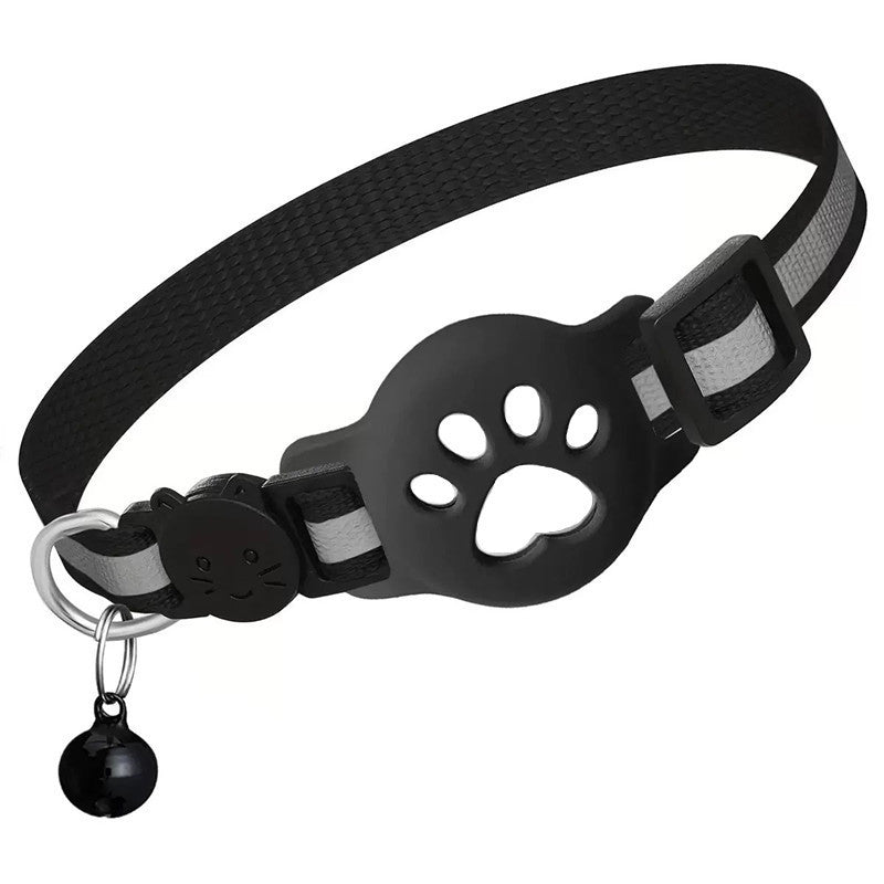 Creative Cartoon Printed Pet Cat Locator Collar