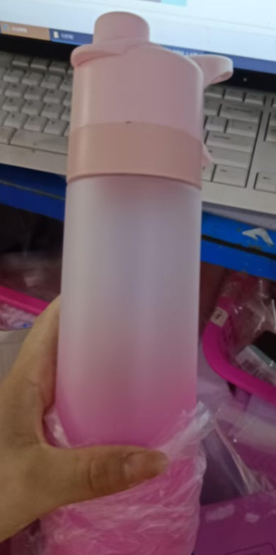 Large Capacity Spray Water Bottle for Girls