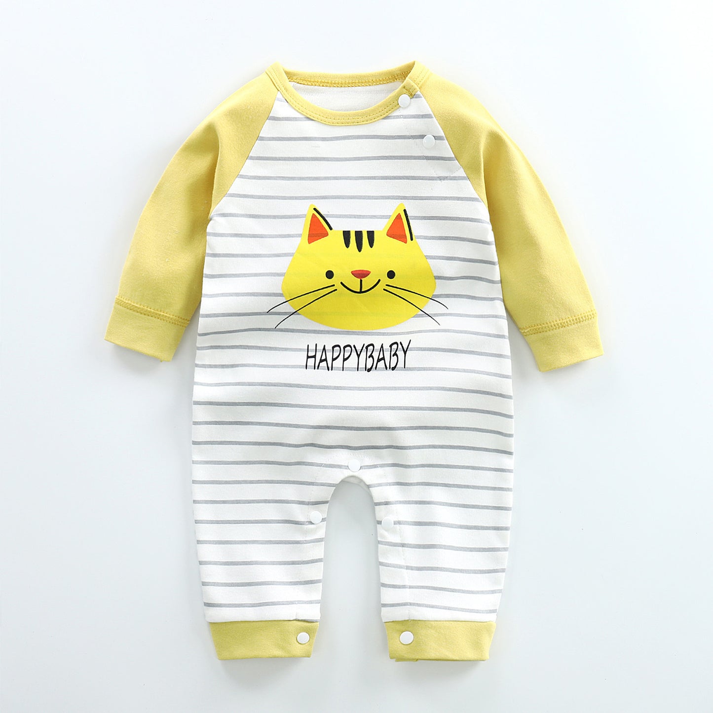 Sainishops™Romper Long sleeved Cotton Romper Baby Clothes
