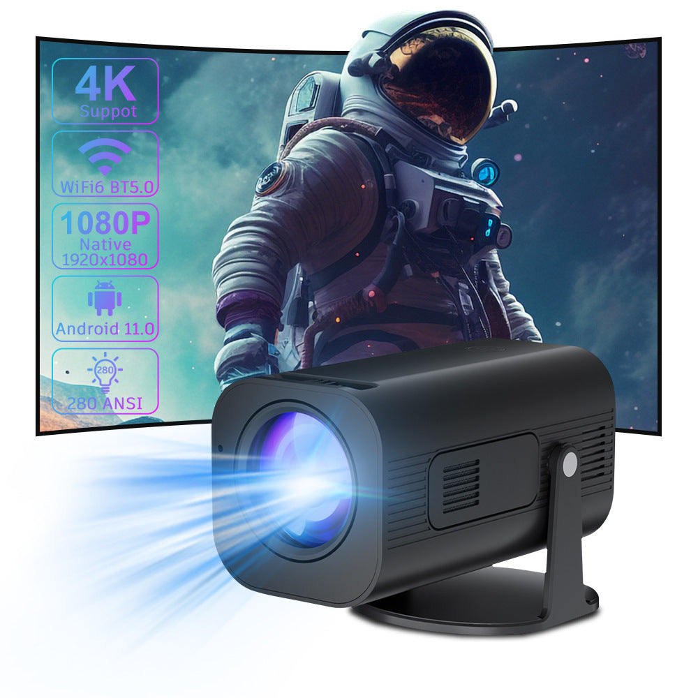 Sainishops™ Mini LED Projector Travel Friendly & Powerful