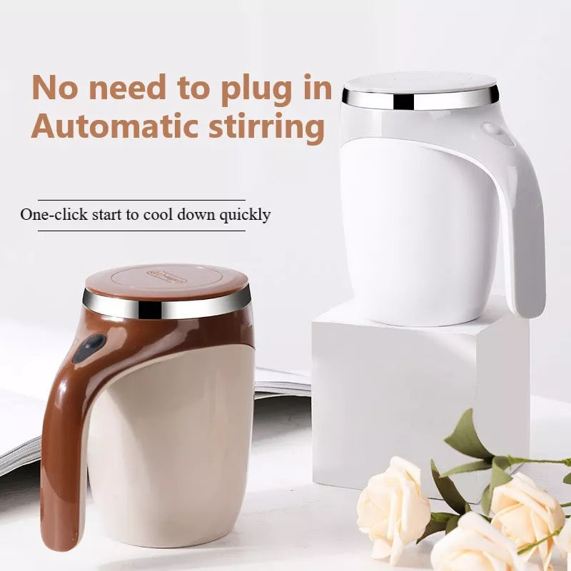 Rechargeable Automatic Electric Magnetic Self-Stirring Coffee Cup