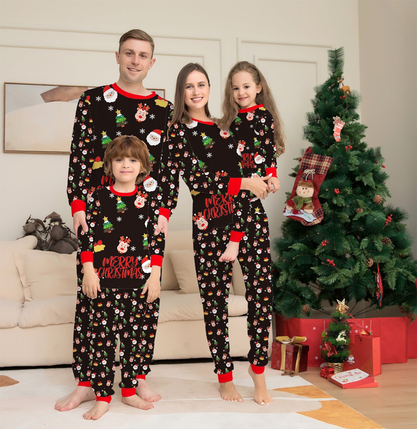 Sainishops™Family Christmas Matching Pajamas Set Christmas Pajamas For Family