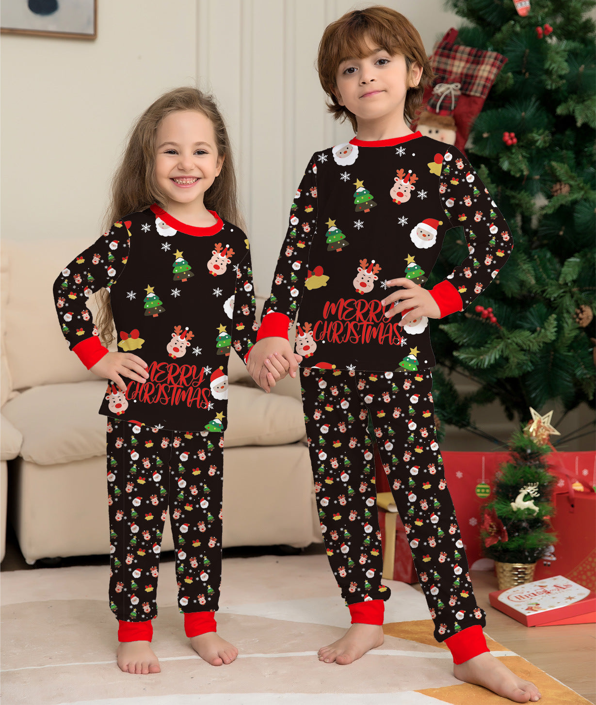 Sainishops™Family Christmas Matching Pajamas Set Christmas Pajamas For Family
