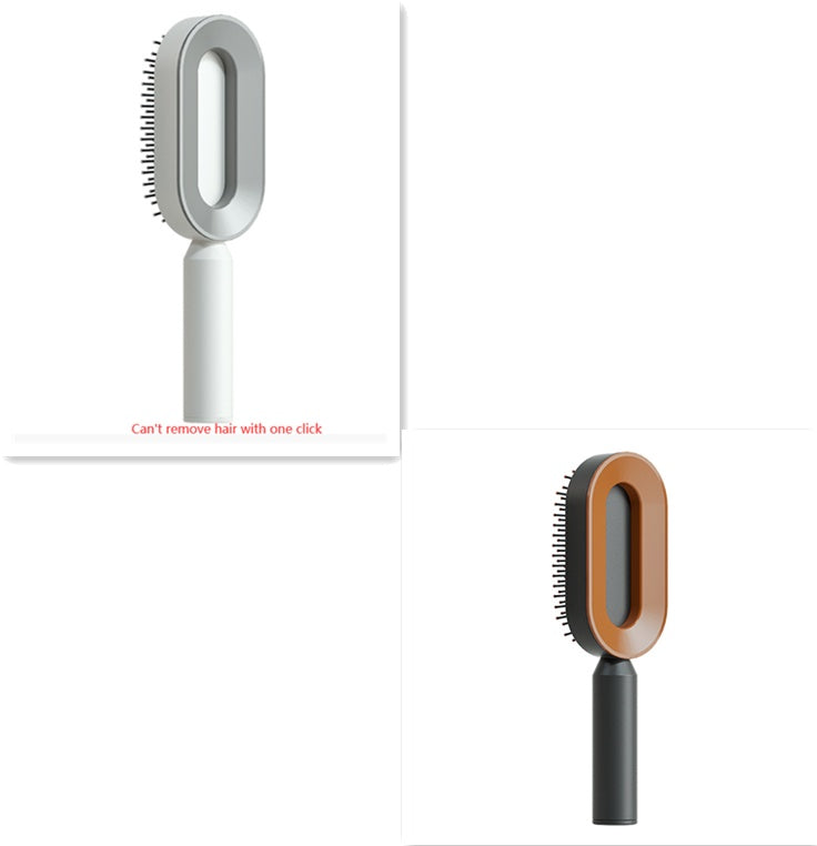 Self Cleaning Hair Brush Anti-Static Scalp Massage Comb