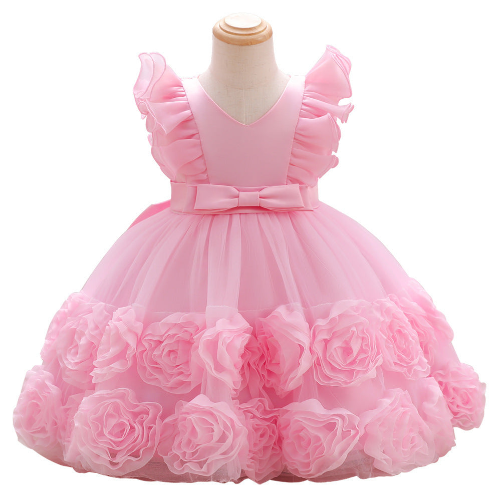 Sainishops™Girls Children s Vest Princess Dress
