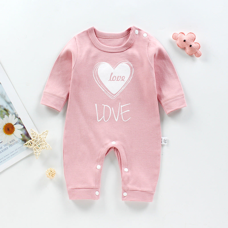 Sainishops™Romper Long sleeved Cotton Romper Baby Clothes